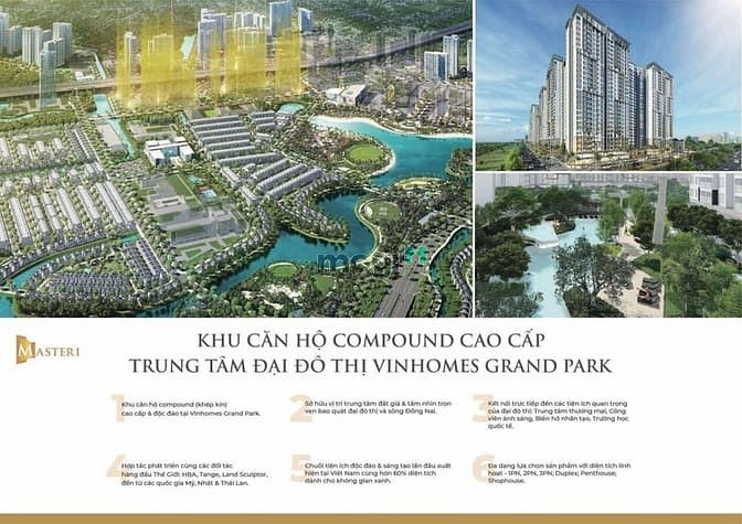 Hình ảnh Masteri Centre Point - Khu Căn Hộ Compound Ngay Trung Tâm Kđt Vinhomes