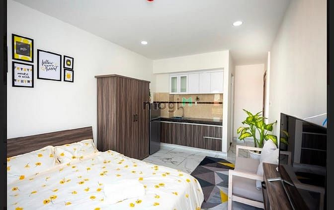 Hình ảnh Studio Nguyễn Văn Đậu, Full nội thất, Có phòng gym