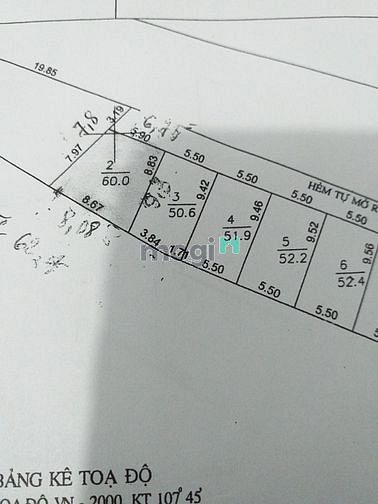 Hình ảnh Bán đất đường Phước Thắng 60m2 P.12 Vũng Tàu