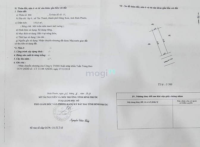 Hình ảnh Thanh lý 8 lô đất Tp.Đồng xoài, DT: 150m2, TC100%, SHR, giá 625 triệu.