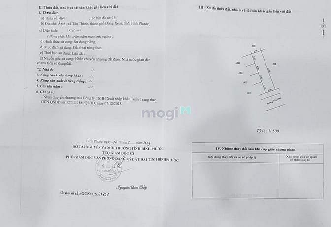Hình ảnh Thanh lý 8 lô đất Tp.Đồng xoài, DT: 150m2, TC100%, SHR, giá 625 triệu.
