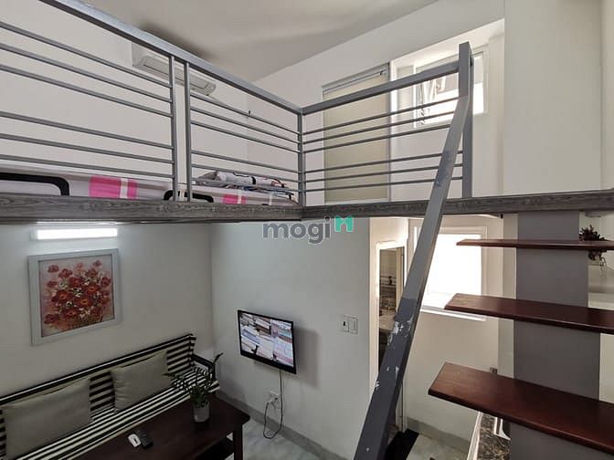 Hình ảnh Mb6623 nạp rút nhanh chóng Mini gác cao, full nội thất, máy giặt riêng, sát vách Q4🏨🌈