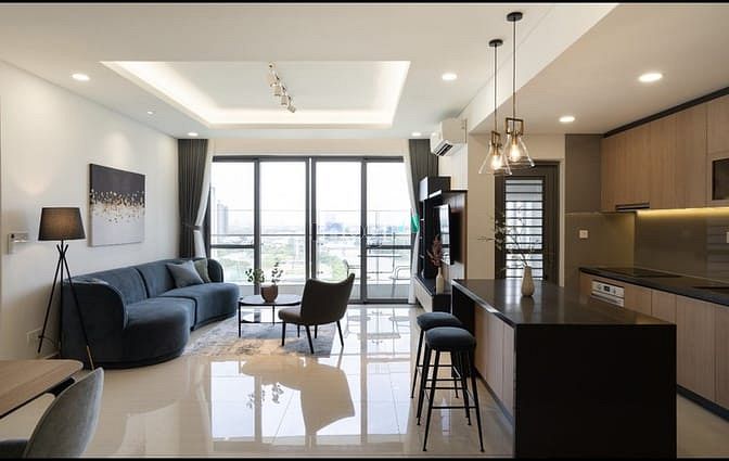 Hình ảnh Cho thuê RIVERPARK PREMIER- 128M2 -3PN- full nội thất , view sông.