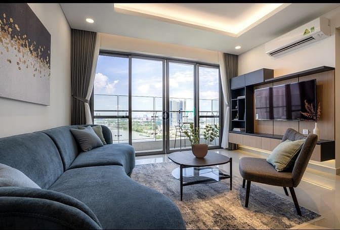 Hình ảnh Cho thuê RIVERPARK PREMIER- 128M2 -3PN- full nội thất , view sông.
