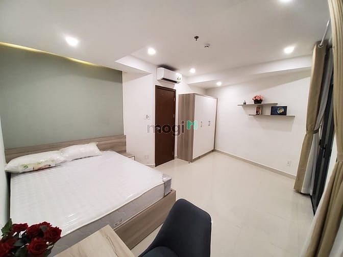 Hình ảnh ăn hộ Studio Full nội thất siêu rộng nằm ngay sát bên Quận 1 🥳