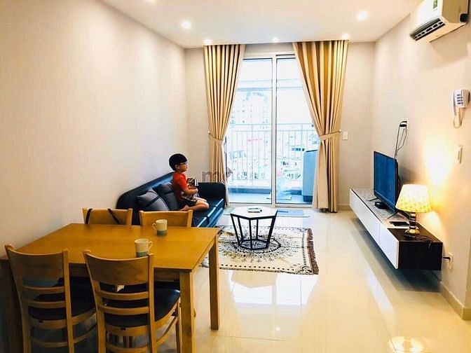 Hình ảnh Chung cư Sacomreal-Hòa Bình 80m² 2PN-Nội thất Full