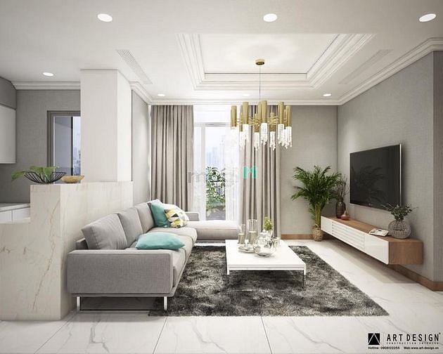 Hình ảnh Cho thuê cao ốc Res 11, quận 11, 86m2, 2pn, full nội thất, giá: 16 tr