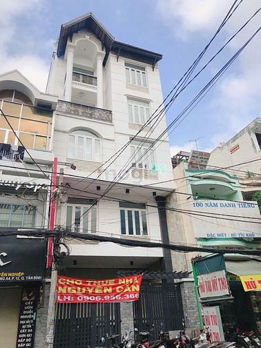 Hình ảnh Cho thuê nhà hxh Đồ Sơn, Tân Bình, 5x12m, 1 trệt lửng 2 lầu.