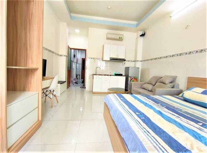 Hình ảnh 💥Mb6623 nạp rút nhanh chóng Studio ban công Full nội thất Trần Nhân Tôn - Quận 10