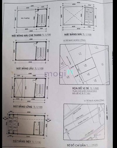 Hình ảnh Nhà hẻm 45 3 Lầu 3.6x7m Bình Tiên Q6