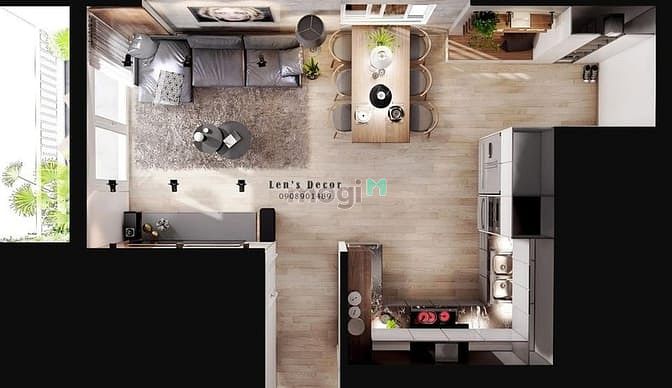 Hình ảnh ✔ Cần bán CHCC M-ONE NAM SÀI GÒN 85m 3pn 2wc - Nội thất cơ bản