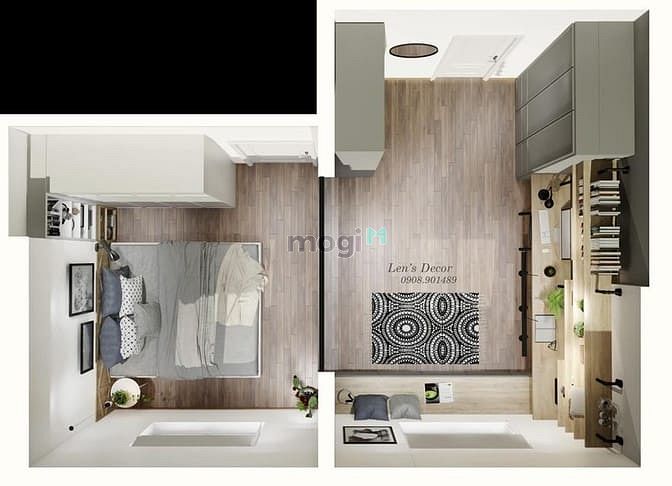 Hình ảnh ✔ Cần bán CHCC M-ONE NAM SÀI GÒN 85m 3pn 2wc - Nội thất cơ bản