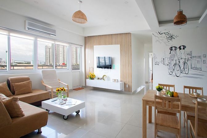 Hình ảnh ✔ Cho thuê CHCC MINH THÀNH 105m 3pn 2wc - Nội thất đầy đủ
