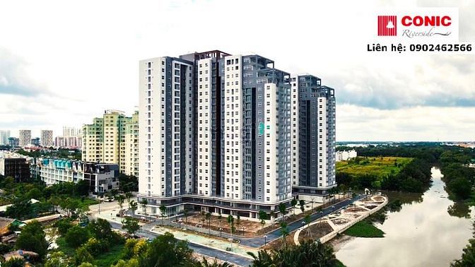 Hình ảnh Cho thuê Trang Chủ MB66.COM / Đăng Ký Tặng 66K Conic Riverside, DT 66m2 2PN giá chỉ 6.5 triệu/tháng.