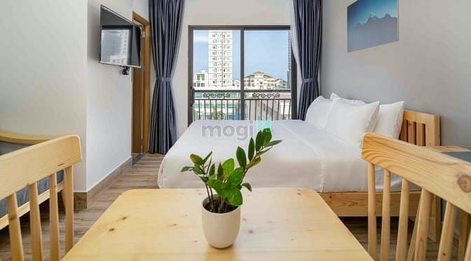 Hình ảnh Mb6623 nạp rút nhanh chóng studio đẹp, ban công view phố, khu An Thượng- A749