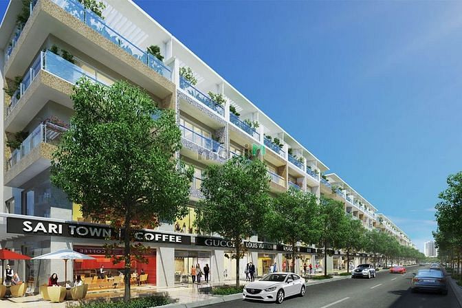 Hình ảnh Cho thuê shophouse Saritown Sala, 3 căn liền nhau quận 2