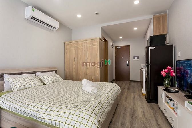 Hình ảnh Cho thuê 1PN chung cư Millennium 45m2, giá 11 tr/ th, full nội thất