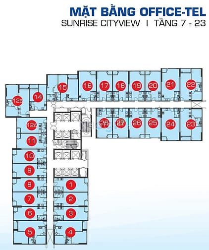 Hình ảnh ✔ Cần bán CHCC SUNRISE CITY VIEW 53m 2pn 1wc - Nhà trống