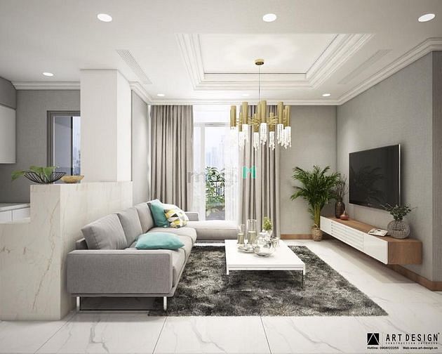 Hình ảnh Cho thuê Trang Chủ MB66.COM / Đăng Ký Tặng 66K Leman Luxury 80m2, 2PN full nội thất, sang trọng.