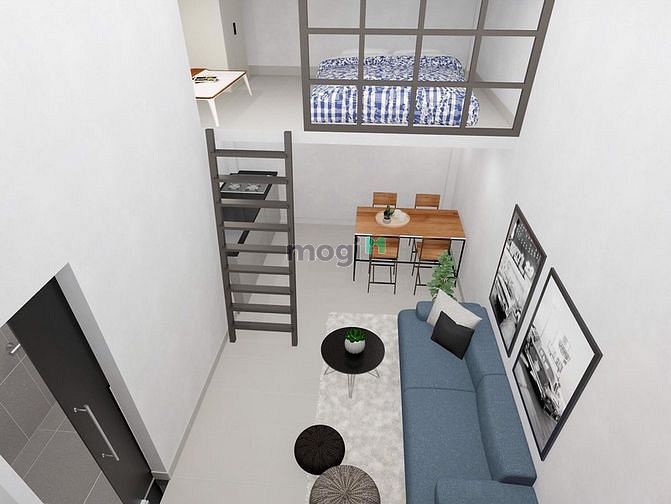 Hình ảnh Cho thuê nhà đường D2 quận Bình Thạnh 4x21m