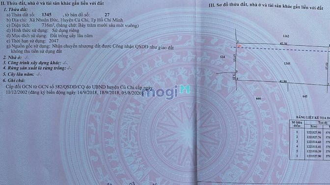 Hình ảnh Đất vườn 716m2--760 Triệu.Sổ Riêng,ngay Khu Dân Cư