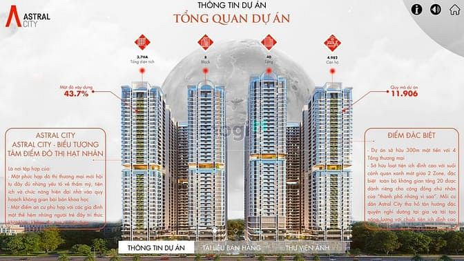 Hình ảnh Siêu phẩm dự án Astral City chính thức mở bán