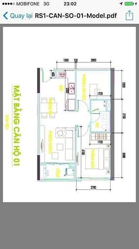 Hình ảnh Chính Chủ Bán Căn Hộ Chung cư RICHSTAR 55m² 2PN
