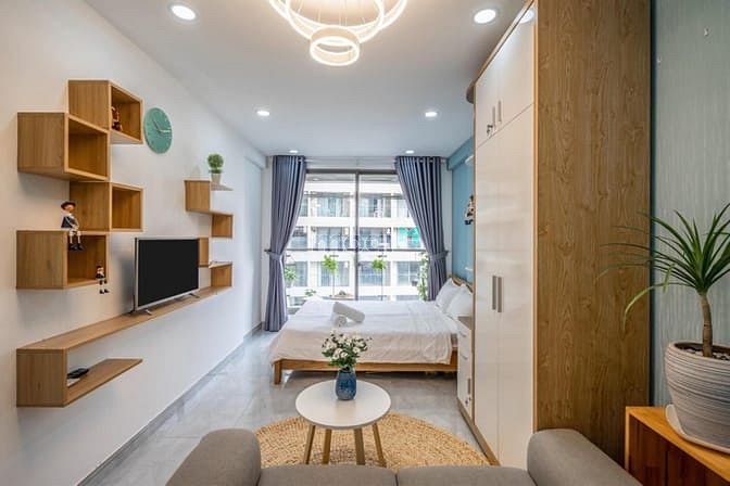 Hình ảnh Cho thuê officetel chung cư Millennium Q4, 38m2, full NT, 11 triệu