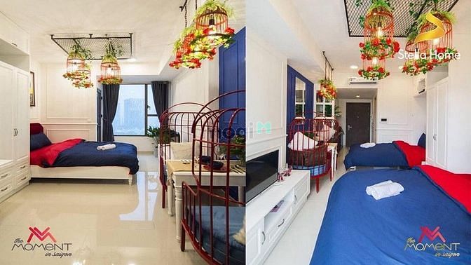 Hình ảnh Cần cho thuê officetel River Gate quận 4 nhà full nội thất 35m2 , 9tr