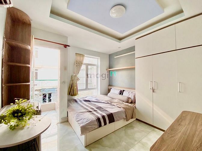 Hình ảnh Mb6623 nạp rút nhanh chóng cho thuê giá rẻ, balcony siêu thoáng, sát Bình Thạnh