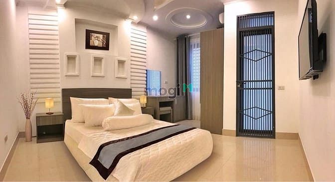 Hình ảnh Cho thuê nhà 4 tầng ngõ 193 Văn Cao full nội thất tiện nghi
