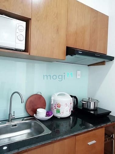Hình ảnh Cho thuê CH Studio tầng 10,có ban công view biển, phố,full nội thất,fr