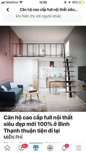 Hình ảnh Mb6623 nạp rút nhanh chóng dịch vụ cao cấp full nội thất studio - duplex ở Bình Thạnh