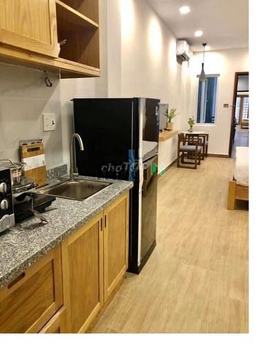 Hình ảnh Studio 28m2 Có ban công Phố Bùi Viện Quận 1 NT Full Có Bếp Riêng