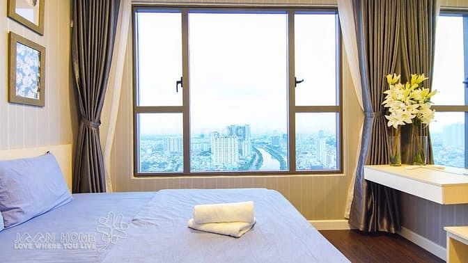 Hình ảnh Cho thuê chung cư River Gate Q4, 3PN, 2WC, full nội thất cao cấp