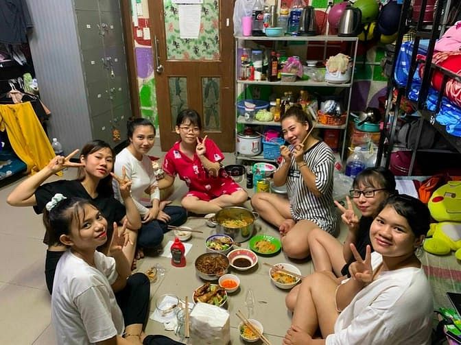 Hình ảnh Ở ghép KTX giá 700k FULL chi  phí