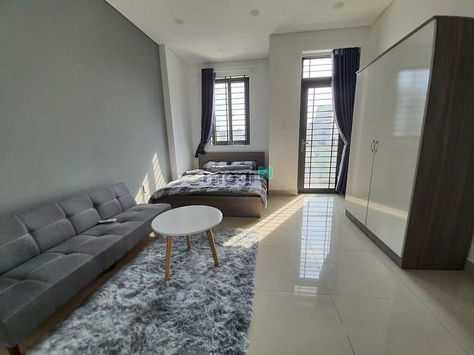 Hình ảnh 1 PHÒNG NGỦ+Studio_BAN CÔNG_FULL NỘI THẤT_45m2_chợ Tân Định_ĐH Quốc tế