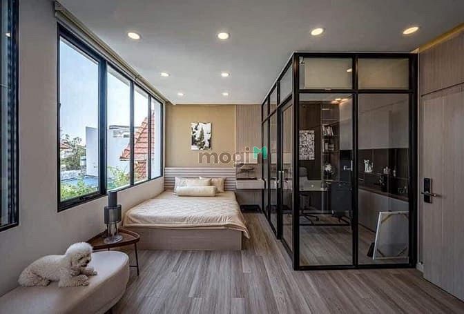 Hình ảnh Biệt thự siêu đẹp, thang máy, gara oto, tặng nội thất làng báo chí Q.2