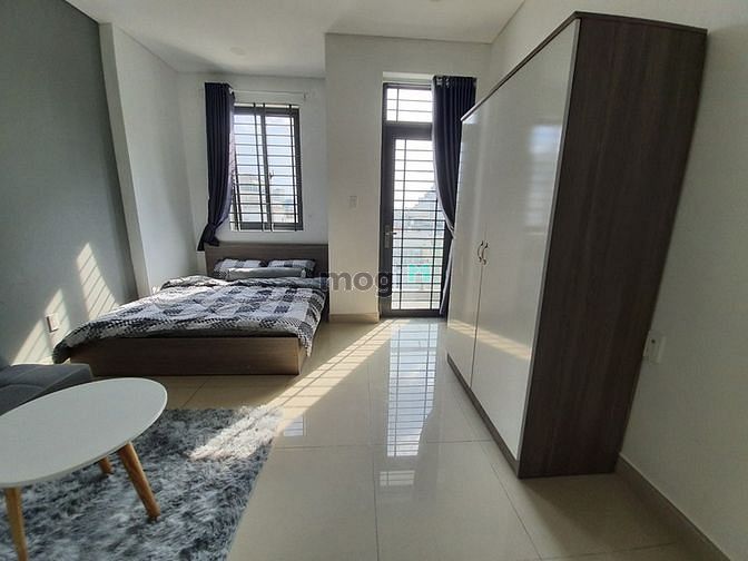 Hình ảnh 1 PHÒNG NGỦ+Studio_BAN CÔNG_FULL NỘI THẤT_45m2_chợ Tân Định_ĐH Quốc tế