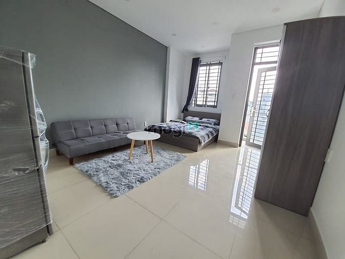 Hình ảnh 1 PHÒNG NGỦ+Studio_BAN CÔNG_FULL NỘI THẤT_45m2_chợ Tân Định_ĐH Quốc tế