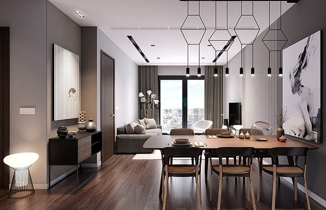Hình ảnh Cho thuê CH Nam Phúc, 124m2, 3PN 2WC, Nhà mới, full nội thất cao cấp