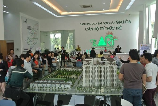 Hình ảnh Shophouse Chung cư Gia Hoà! Đang kinh doanh cà phê ngoài sân