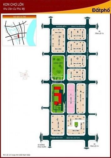 Hình ảnh Cần bán lô đất 5x25m KDC Phú Mỹ Chợ Lớn, P Phú Mỹ, q7 LK Phú Mỹ Hưng.