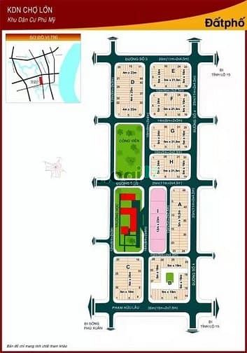 Hình ảnh Chính chủ gửi bán nhiều lô đất khu dân cư Phú Mỹ Chợ Lớn, phường Phú M