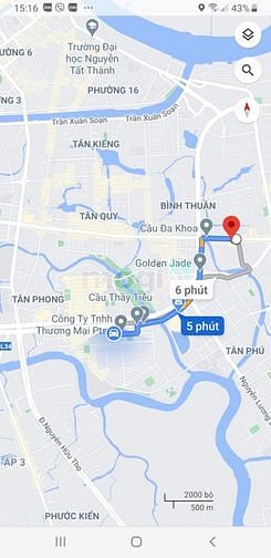 Hình ảnh Bán đất đường Nguyễn thị Thập 2400m2, bán 130 triệu/m2, thổ cư 100%