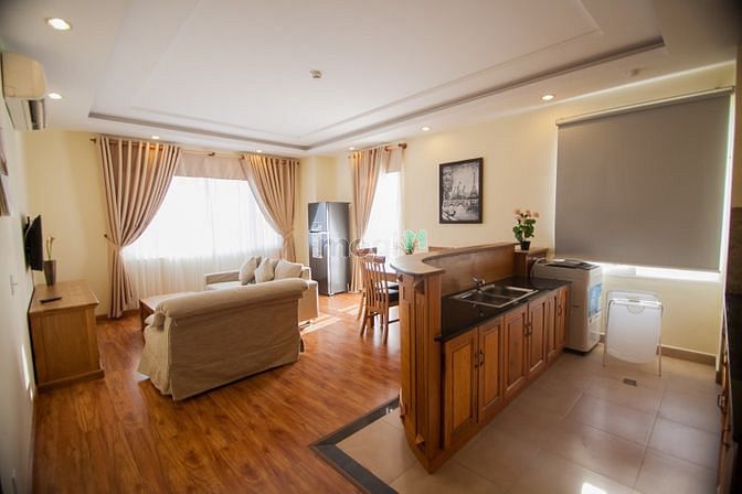 Hình ảnh Cho Thuê Căn Hộ 1PN, 2PN, Full NT, Full View, MT Trần Hưng Đạo.