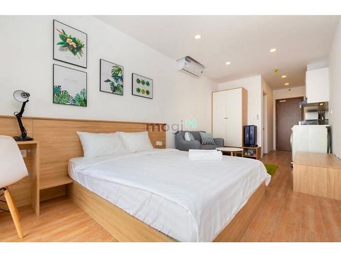 Hình ảnh Studio Millennium 38m2 full nội thất cho thuê giá 12,5tr, view sông