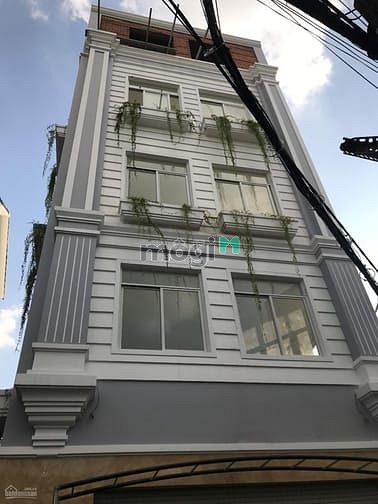 Hình ảnh Nhà (MT) 8x25m, 4 tầng, thang máy, đường Bạch Đằng, P14, Bình Thạnh