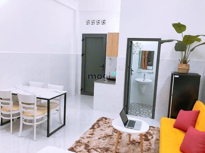 Hình ảnh Studio_có ban công full nội thất_ngay ngã tư Bảy Hiền,Hoàng Hoa Thám