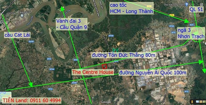 Hình ảnh Mở bán khu nhà ở The Centre House Nhơn Trạch